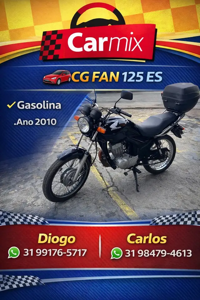 Moto Honda CG 125 2010 Fan ES