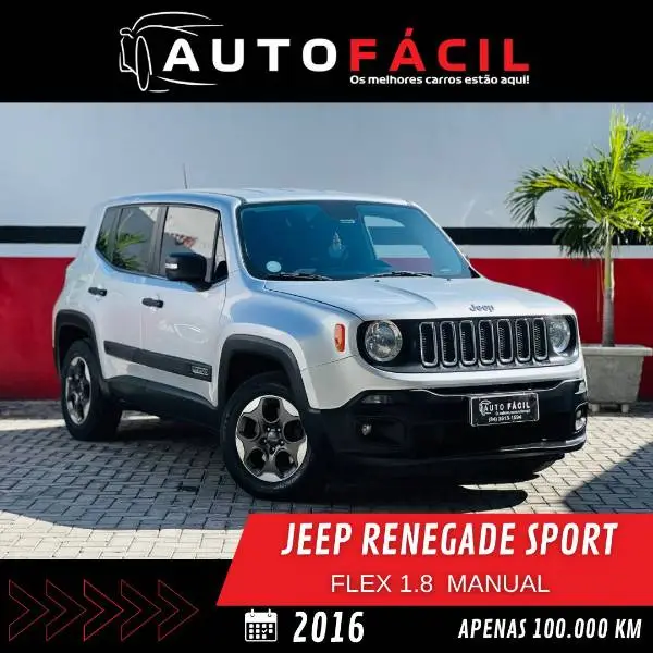Carro Jeep Renegade 2016 Sport 1.8 4x2 (Flex)