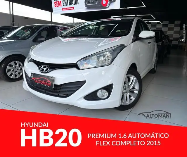 Carro Hyundai HB20 2015 1.6 Premium (Aut) (Flex)