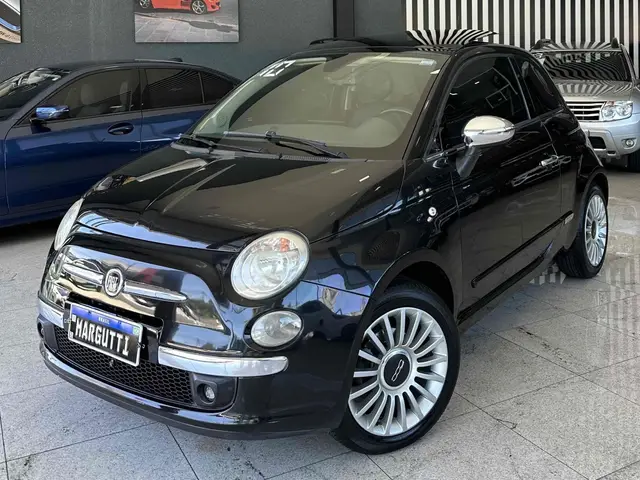 Carro Fiat 500 2010 Lounge 1.4 16V