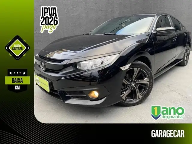 Carro Honda Civic 2019 Sport 2.0 i-VTEC CVT