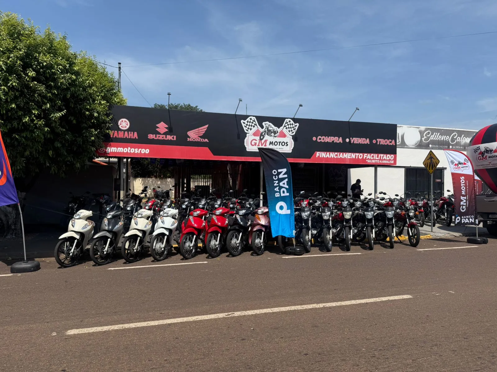 Fachada da loja Veículos à venda em GM MOTOS - Rondonópolis - MT