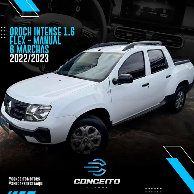 Carro Renault Oroch 2023 Intense 1.6 (Flex)