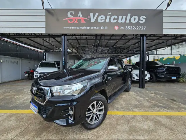 Carro Toyota Hilux Cabine Dupla 2020 Hilux 2.7 SRV CD 4x4 (Flex) (Aut)