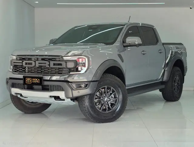 Carro Ford Ranger Cabine Dupla 2024 Raptor 3.0 V6 Bi-Turbo AT