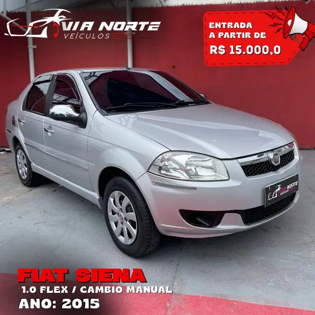 Carro Fiat Siena 2015 EL 1.0 8V (Flex)