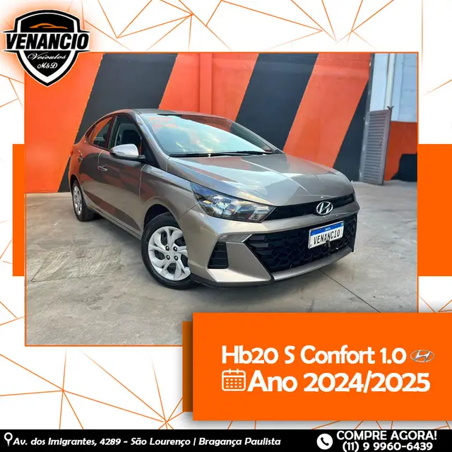 Carro Hyundai HB20S 2025 Comfort Plus 1.0