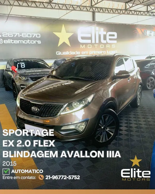 Carro Kia Sportage 2015 EX 2.0 (Flex) (Aut) P584