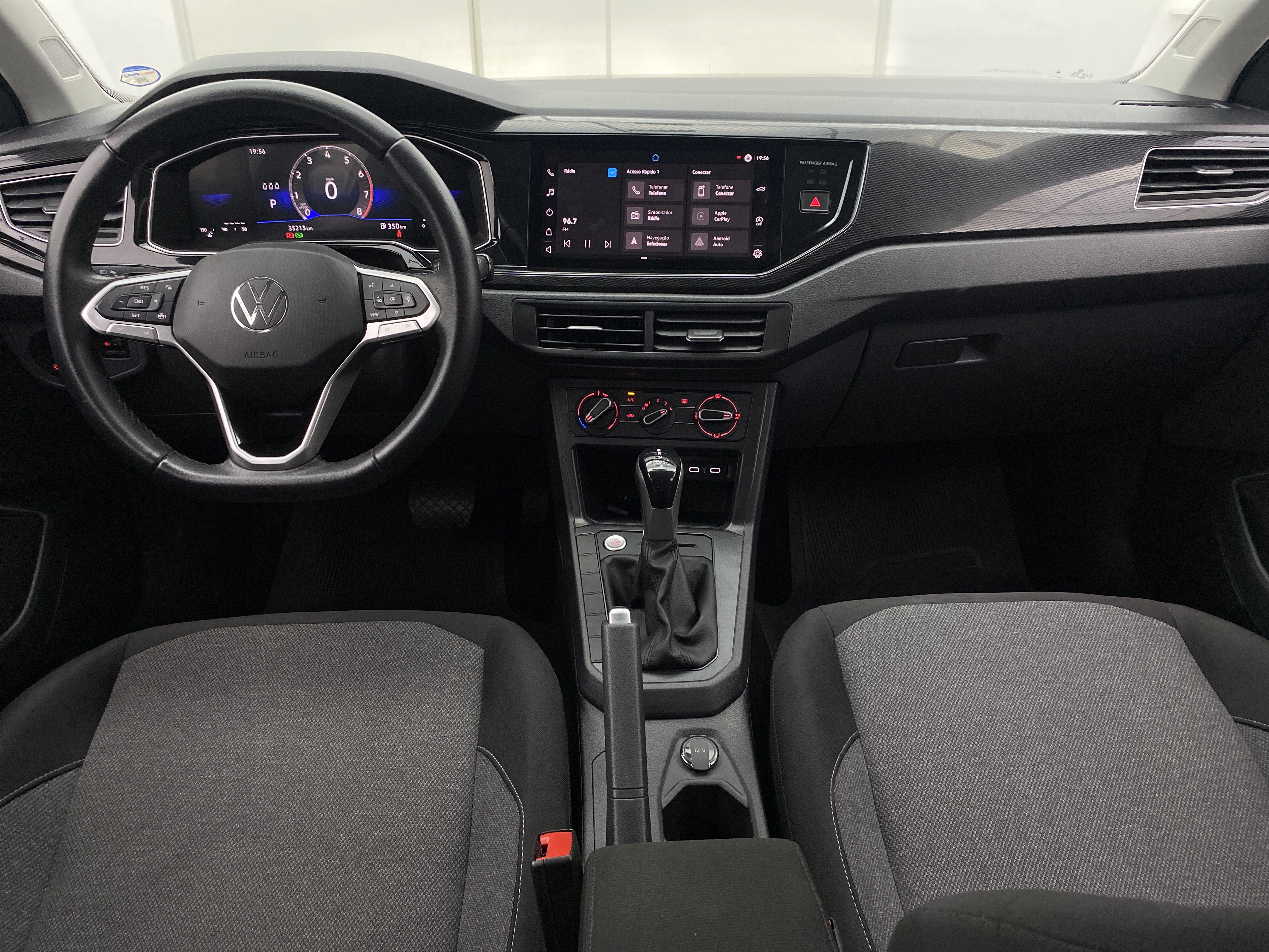 vw - volkswagen polo comfortline (aut) (flex)