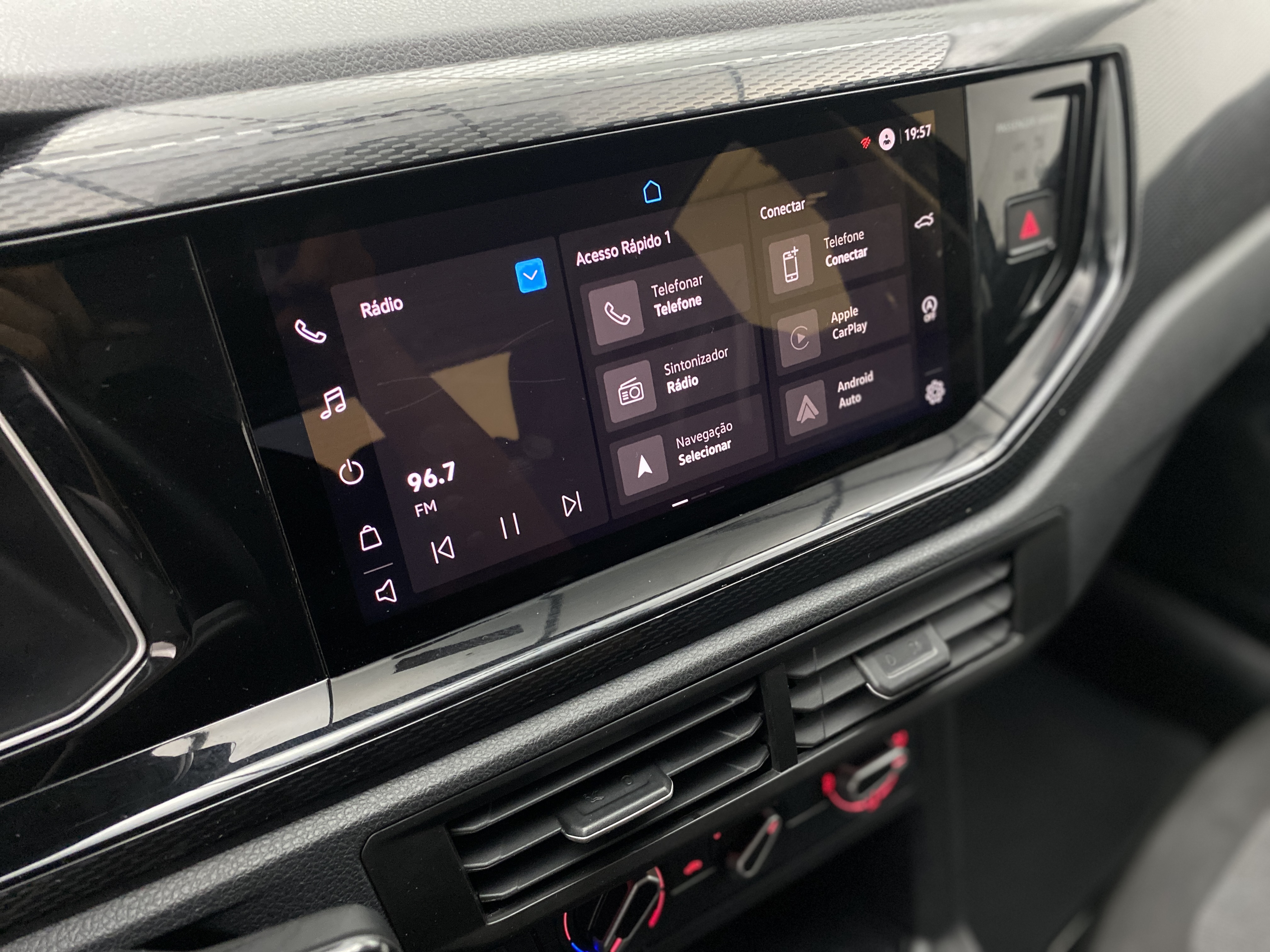 vw - volkswagen polo comfortline (aut) (flex)