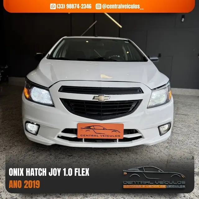 Carro Chevrolet Onix 2019 1.0 Joy SPE/4