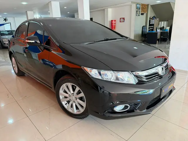 Carro Honda Civic 2014 LXS 1.8 i-VTEC (Aut) (Flex)