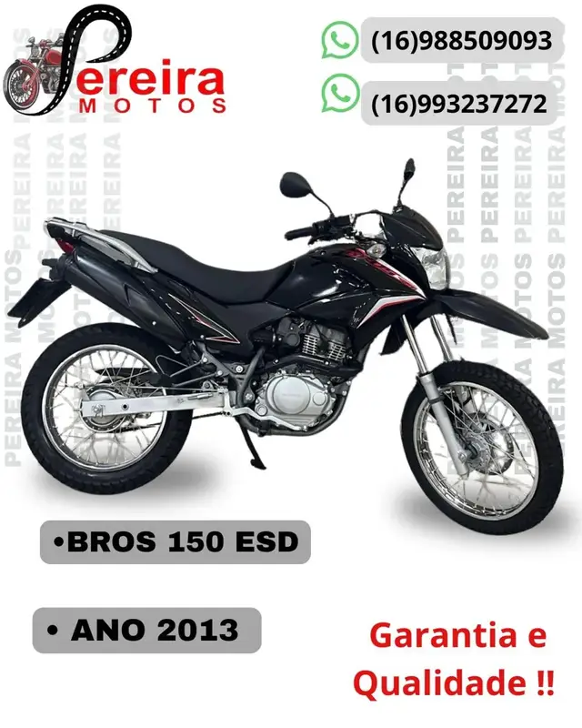 Moto Honda NXR 150 2013 Bros ESD