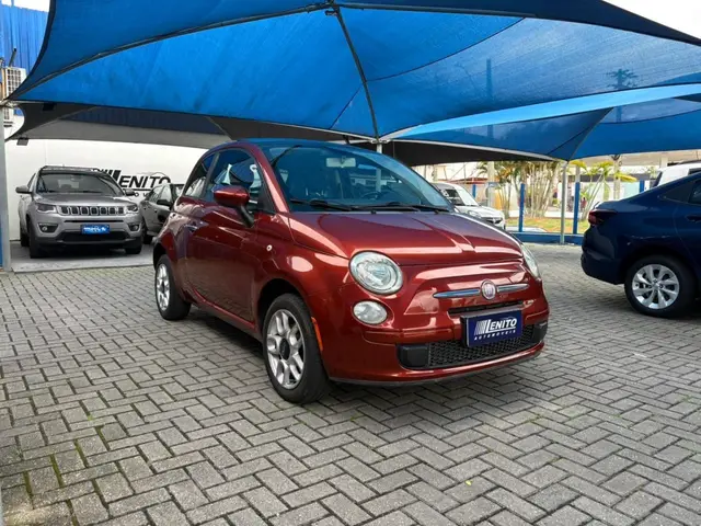 Carro Fiat 500 2012 Cult 1.4 8V