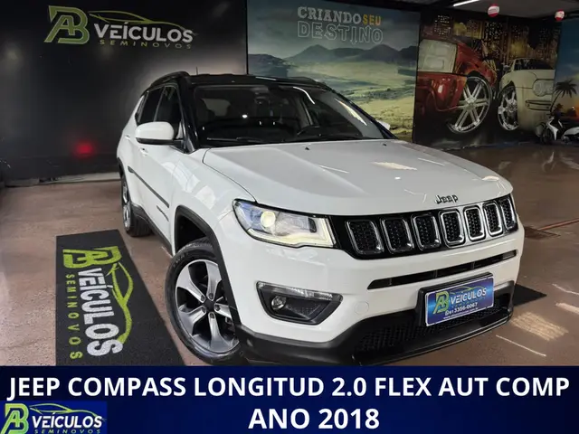 Carro Jeep Compass 2018 2.0 Longitude 4x2 (Aut) (Flex)