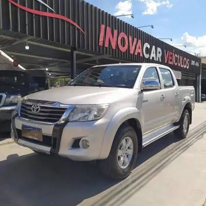 Carro Toyota Hilux Cabine Dupla 2013 Hilux 2.7 SRV CD 4x4 (Flex) (Aut)