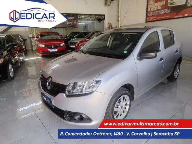 Carro Renault Sandero 2020 Authentique 1.0 12V SCe (Flex)