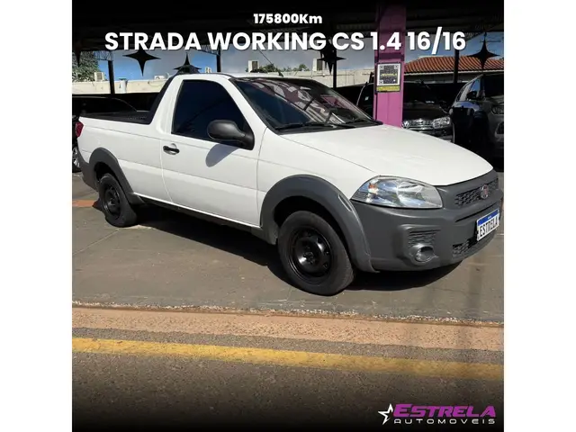 Carro Fiat Strada 2016 Working 1.4 (Flex)