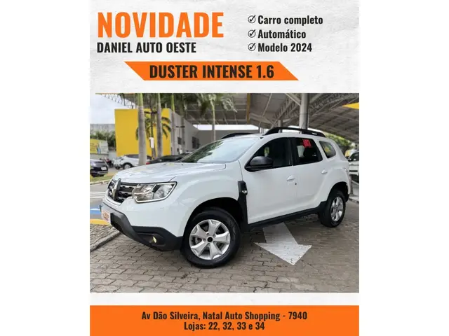 Carro Renault Duster 2024 Iconic 1.6 16V (Flex) (Aut)