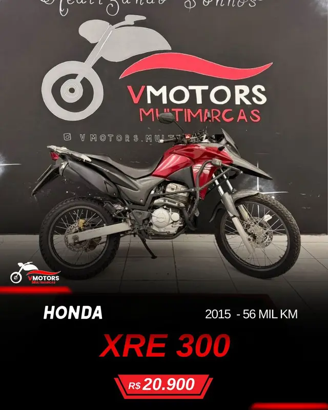 Moto Honda XRE 300 2015 (Flex)