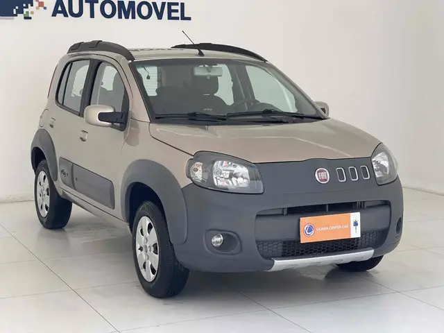 Carro Fiat Uno 2014 Way 1.0 8V (Flex) 4p