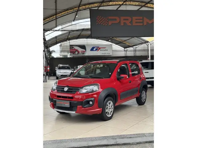Carro Fiat Uno 2017 Way 1.0 Firefly (Flex)