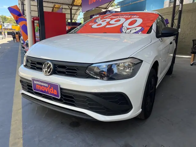 Carro Volkswagen Polo 2024 Track 1.0 Flex 12V 5p