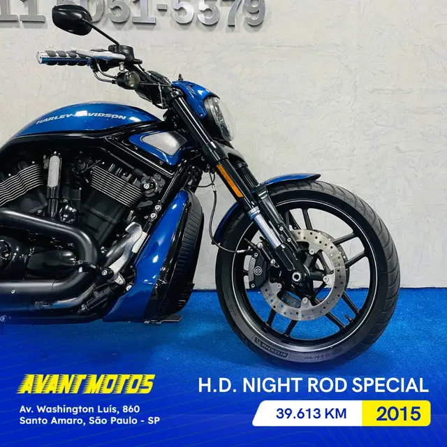 Moto Harley-Davidson V Rod Custom 2015 Night Rod Special