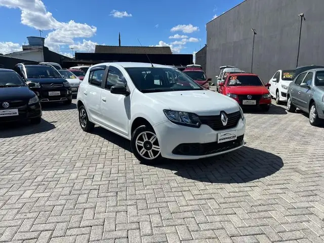 Carro Renault Sandero 2017 Authentique 1.0 12V SCe (Flex)