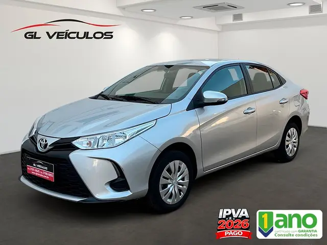 Carro Toyota Yaris Sedan 2025 XL 1.5 (Flex) (Aut)