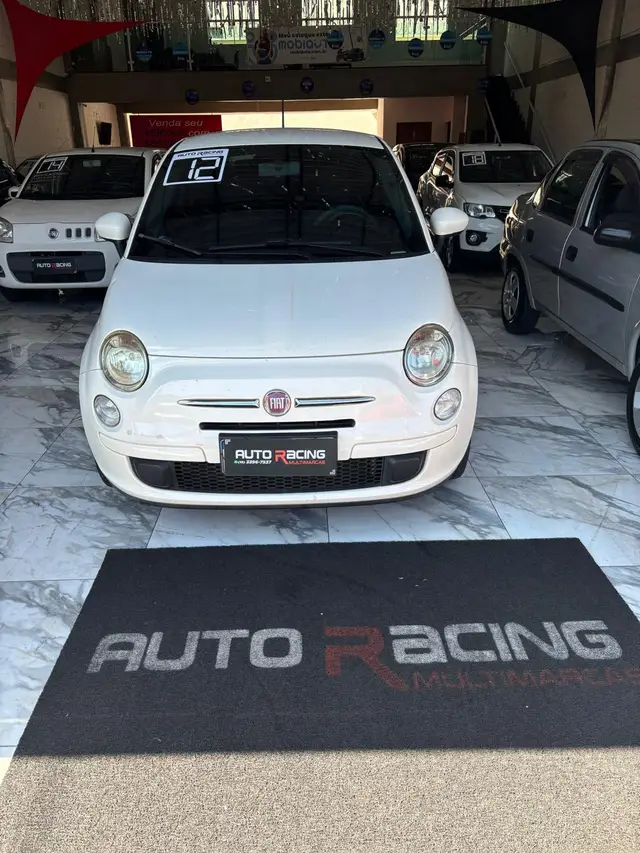 Carro Fiat 500 2012 Cult Dualogic 1.4 8V