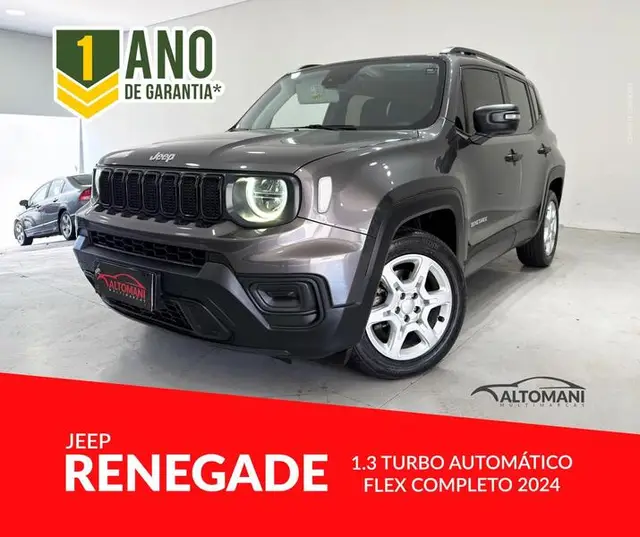Carro Jeep Renegade 2024 T270 1.3 Turbo 4x2
