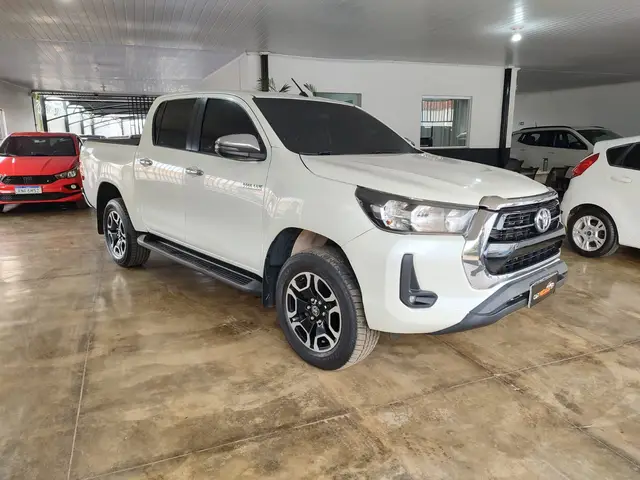 Carro Toyota Hilux Cabine Dupla 2021 SRV 2.8 TDI CD 4x4 (Aut)