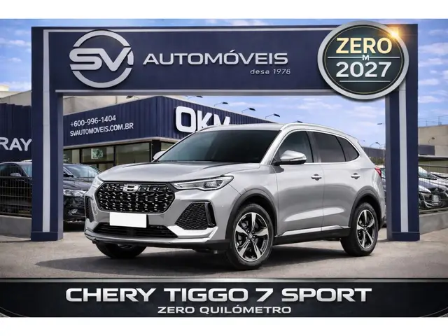 Carro CAOA Chery Tiggo 7 2027 Sport 1.5 Turbo Flex Aut.