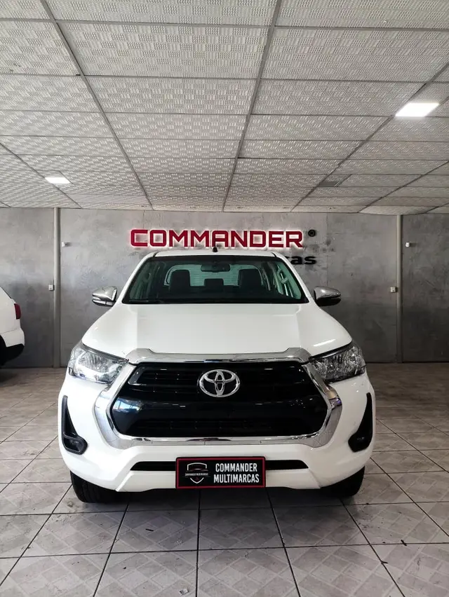 Carro Toyota Hilux Cabine Dupla 2021 SRV 2.8 TDI CD 4x4 (Aut)