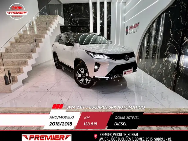 Carro Toyota SW4 2018 2.8 TDI SRX 7L 4x4 (Aut)