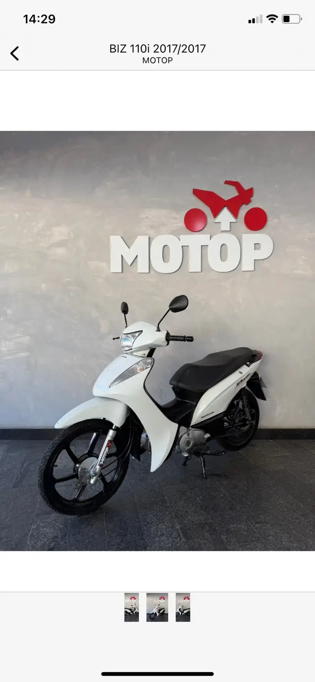 Moto Honda Biz 110i 2017 Biz 110i