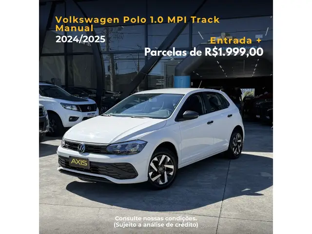 Carro Volkswagen Polo 2025 Track 1.0 Flex 12V 5p