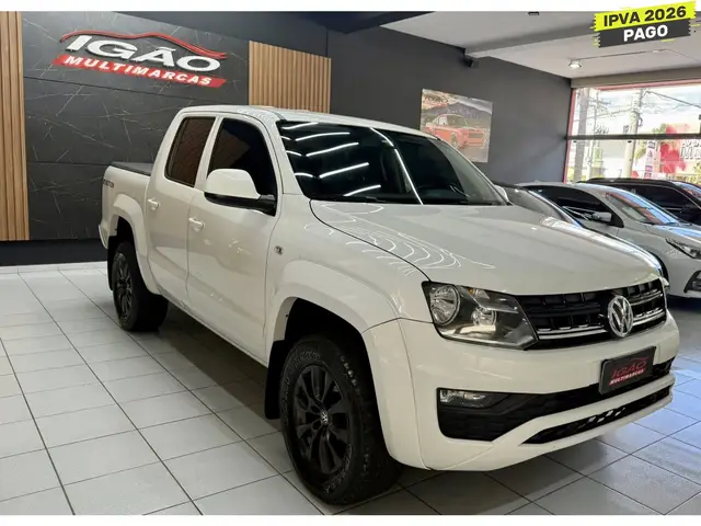Carro Volkswagen Amarok 2017 2.0 CD 4x4 TDi Trendline (Aut)