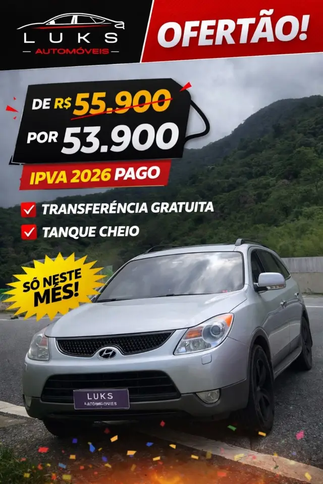 Carro Hyundai Veracruz 2010 GLS 3.8 V6