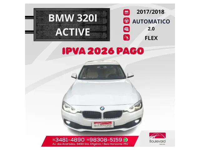 Carro BMW 320i 2018 320i Sport ActiveFlex