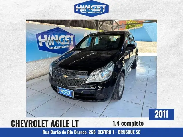 Carro Chevrolet Agile 2011 LT 1.4 8V (Flex)
