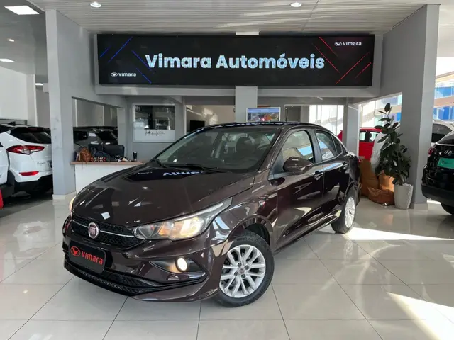 Carro Fiat Cronos 2019 1.3 Drive Firefly (Flex)