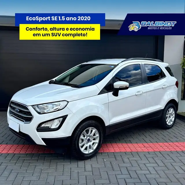 Carro Ford EcoSport 2020 100 Anos 1.5 Flex 5p Aut.