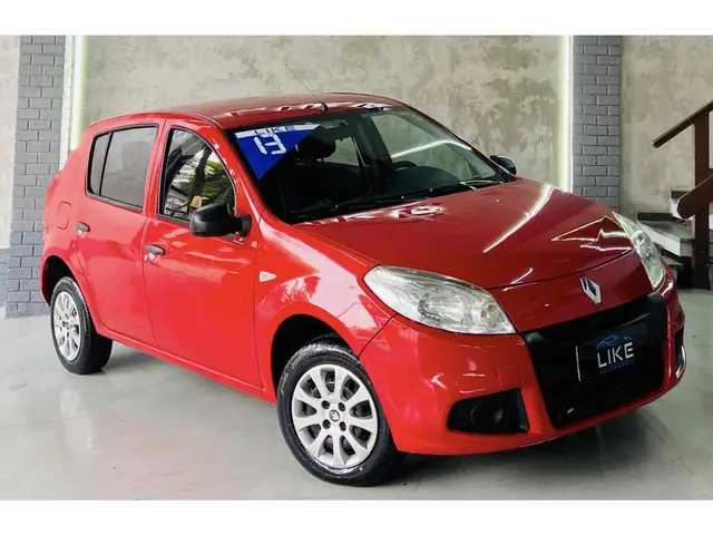 Carro Renault Sandero 2013 Authentique 1.0 16V (flex)