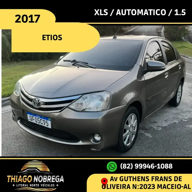 Carro Toyota Etios Sedan 2017 XLS 1.5 (Aut) (Flex)