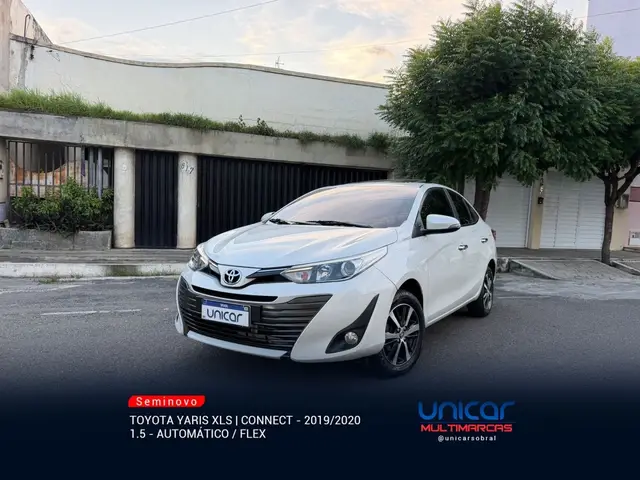 Carro Toyota Yaris Sedan 2020 1.5 XLS Connect CVT (Flex)