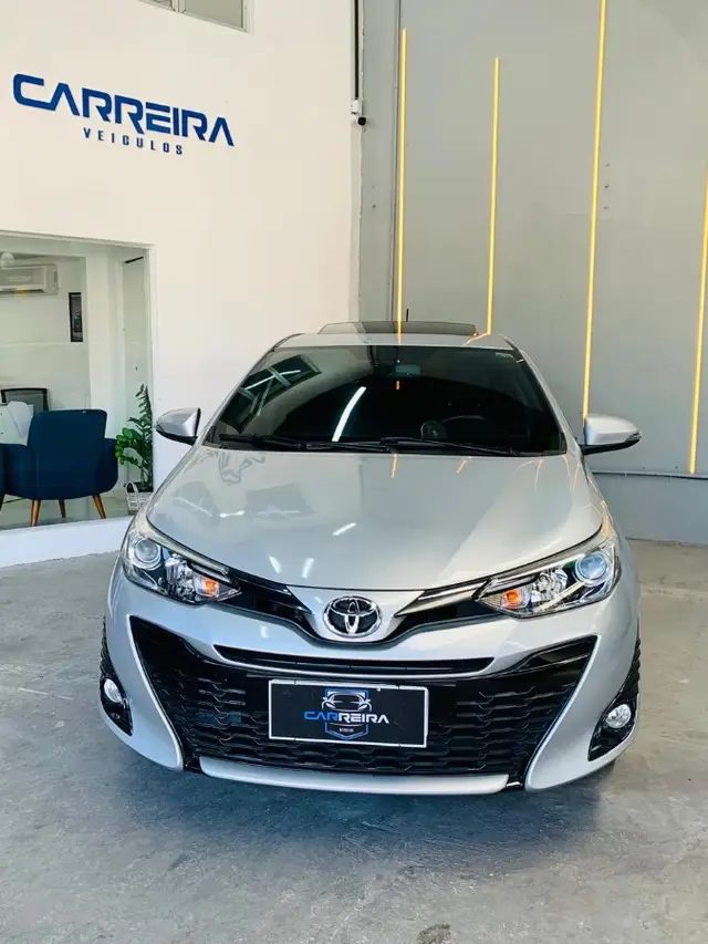 Carro Toyota Yaris 2020 1.5 XLS Connect CVT (Flex)