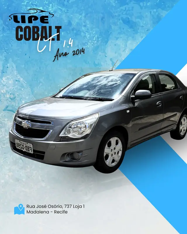 Carro Chevrolet Cobalt 2014 LT 1.4 8V (Flex)