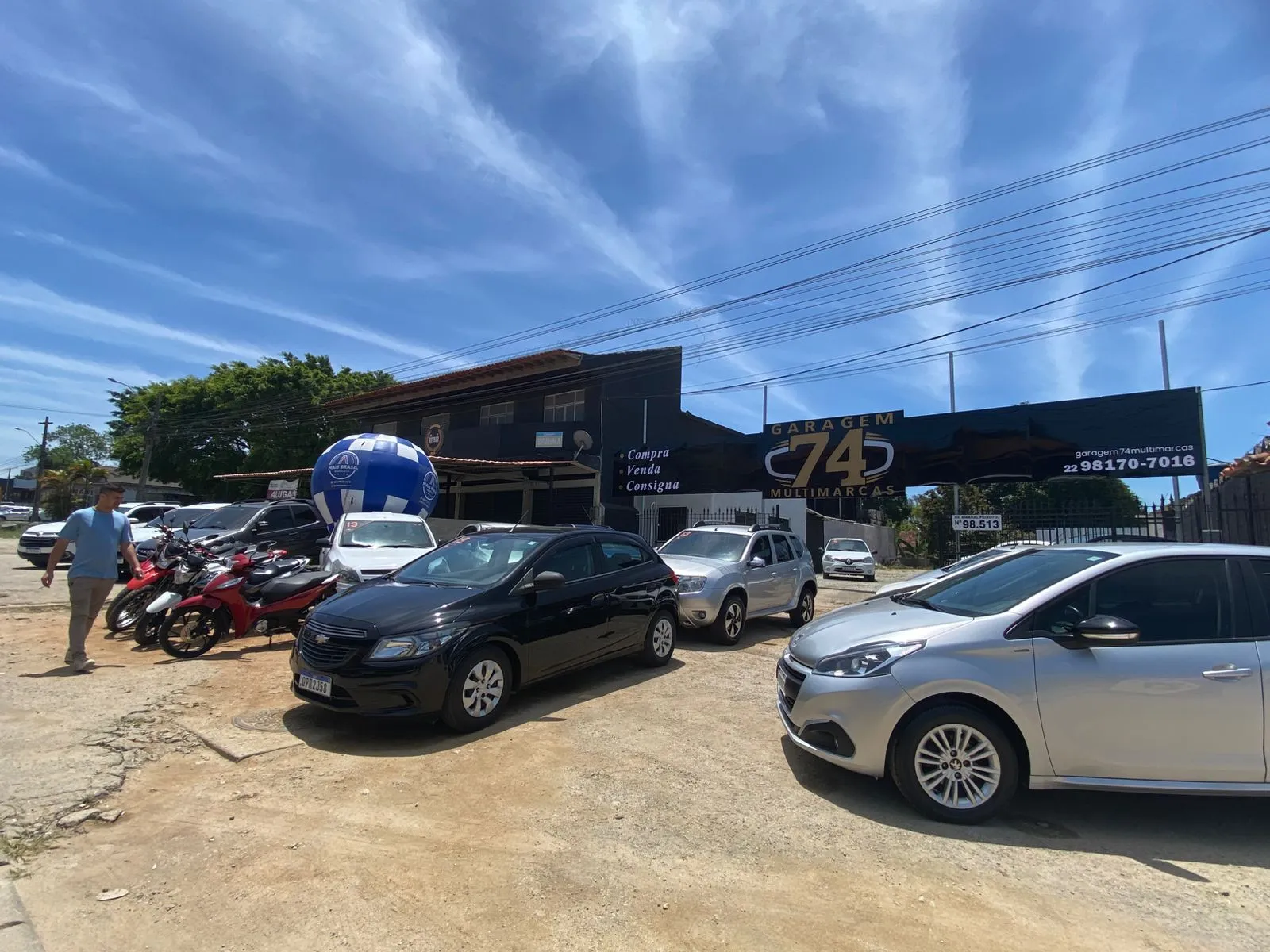 Fachada da loja GARAGEM 74 MULTIMARCAS - Araruama - RJ